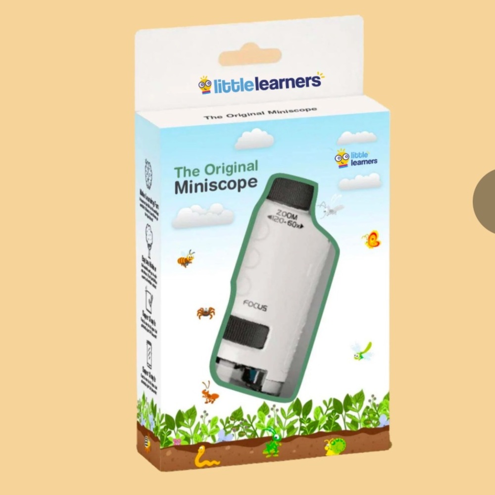 NWT - New Unopened - Little Learners Miniscope microscope with carrying case